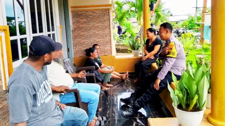 Polisi Perkuat Kemitraan dengan Warga Desa Lewohala