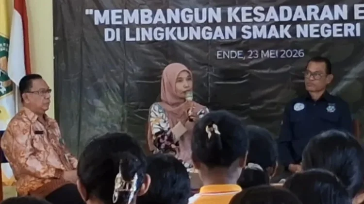 DLH Ende Dorong Sekolah Bangun Kesadaran Ekologi