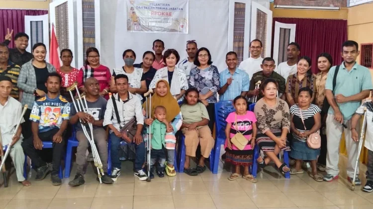 Pengurus Disabilitas Ende Dikukuhkan, Tekankan Pendampingan Berkelanjutan