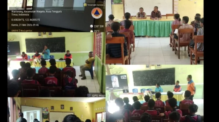 BPBD Sikka Bentuk Sekolah Tangguh Hadapi Ancaman Bencana
