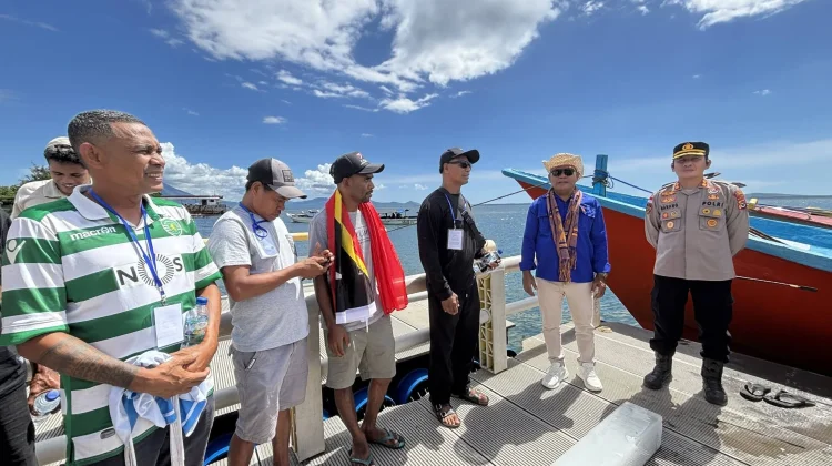 Peserta Australia Sebut Laut Lembata Surga Mancing