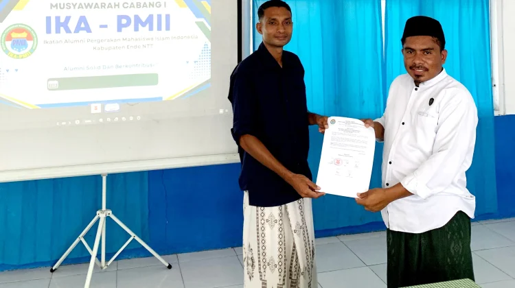 Alumni PMII Ende Bersatu, Rizal Usman Nahkodai PC IKA PMII
