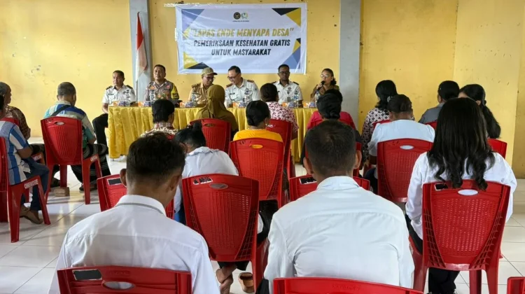 Lapas Ende Menyapa Desa Perkuat Edukasi dan Layanan Warga Onekore