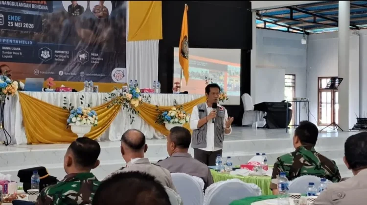 BPBD Ende Dorong Pembentukan Forum Penanggulangan Bencana Daerah