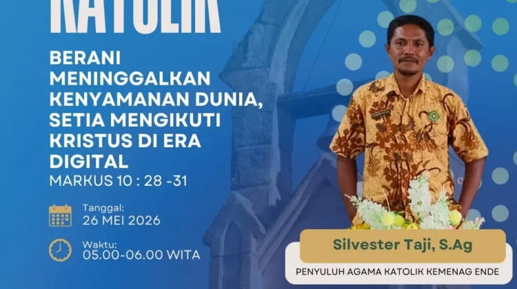 Meninggalkan Kenyamanan Dunia, Setia Mengikuti Kristus di Era Digital