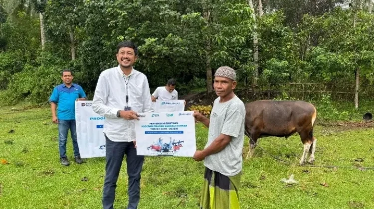 Idul Adha 1447 H, Pelindo Regional 3 Ende-Ippi Salurkan Hewan Qurban ke Masjid