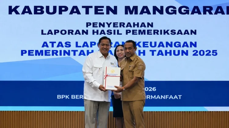 Delapan Kali Berturut-turut, Pemkab Manggarai Raih Opini WTP