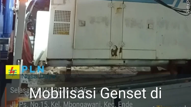 PLN Ende Siagakan Genset Sambut Idul Adha 1447 H