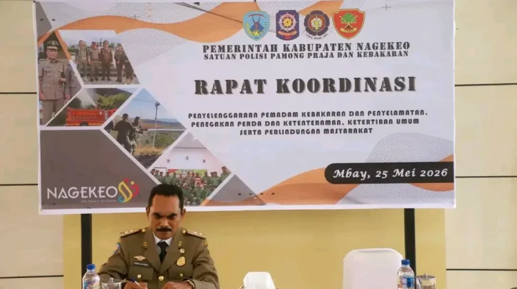 Wabup Nagekeo Tekankan Sinergi Jaga Ketertiban