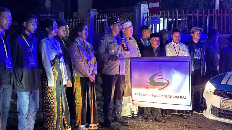 Pawai Malam Takbiran di Kota Seribu Gereja dan Biara
