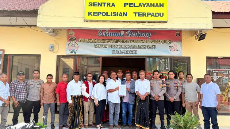 Hery Nabit Laporkan Edi Hardum ke Polres Manggarai
