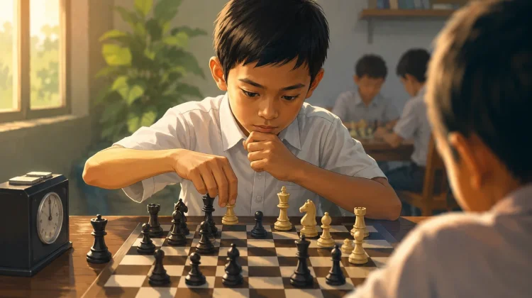 Olahraga Catur Bentuk Fokus Anak sejak Dini