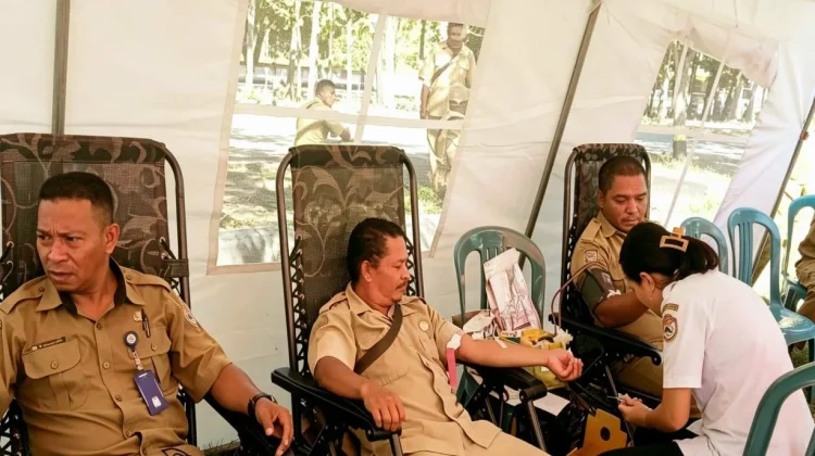 Peringati HLUN, Dinsos Sikka Gelar Aksi Sosial Lansia