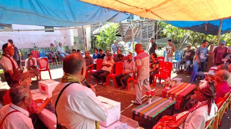 Warga Marilonga Gelar Pemilihan RT-RW Ala Pemilu