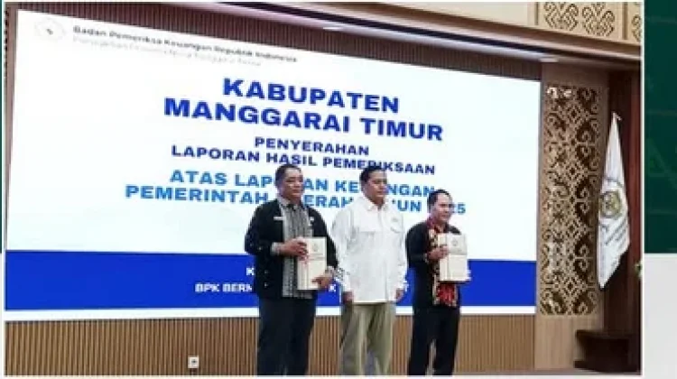 Manggarai Timur Kembali Raih Opini WTP dari BPK RI