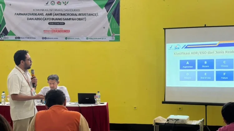 Balai POM Dorong Pelaporan Efek Samping Obat Melalui e-MESO
