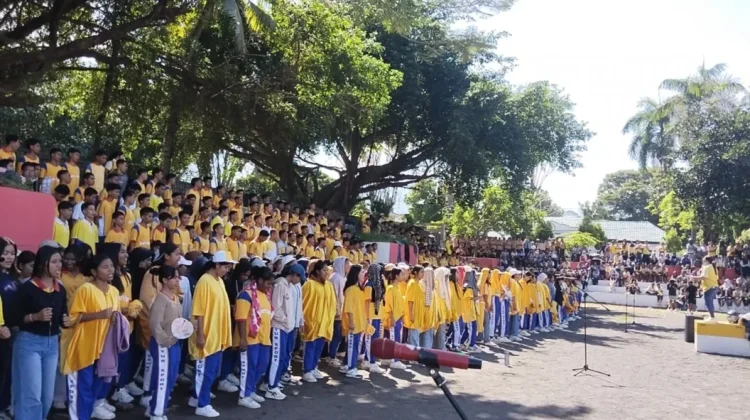SMAK Syuradikara Siapkan  500 Siswa Angota Paduan Suara Hari Pancasila