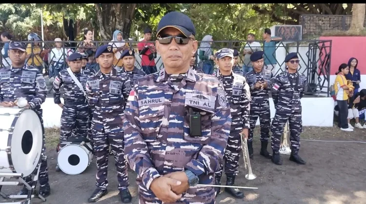 Korp Musik TNI AL Siap Semarakkan Upacara Pancasila di Ende