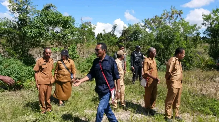 Wabup Nagekeo Tinjau Cetak Sawah Tengatiba, Perkuat Swasembada Pangan Daerah