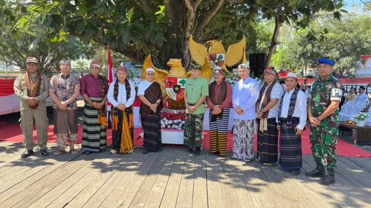 Lapas Ende Ikut Parade Kebangsaan Sambut Hari Lahir Pancasila