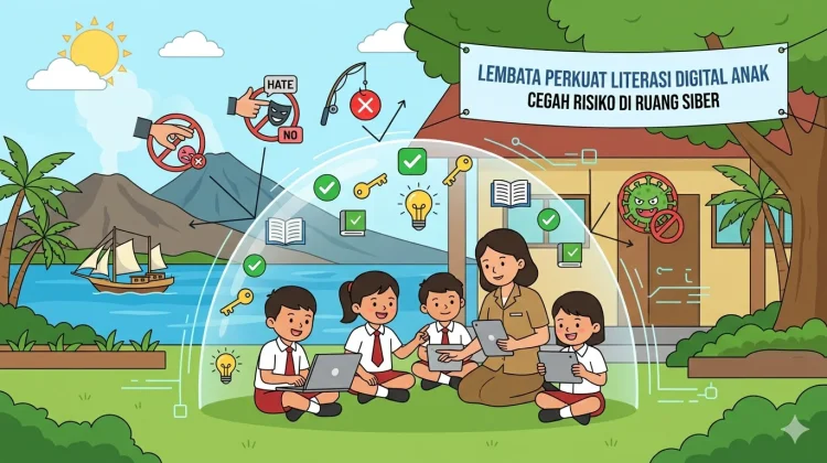 Lembata Perkuat Literasi Digital Anak, Cegah Risiko di Ruang Siber