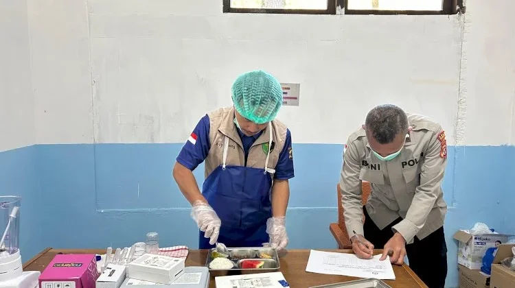 Tim Food Security Polres Manggarai Pastikan Menu MBG Aman dan Berkualitas