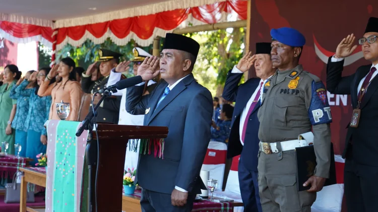 Bupati Manggarai Barat Pimpin Upacara Hari Lahir Pancasila 2026