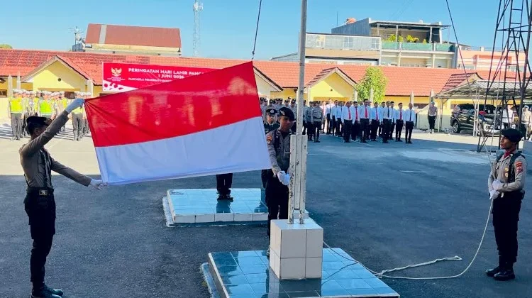 Polres Manggarai Gelar Upacara Hari Lahir Pancasila, Perkuat Semangat Persatuan