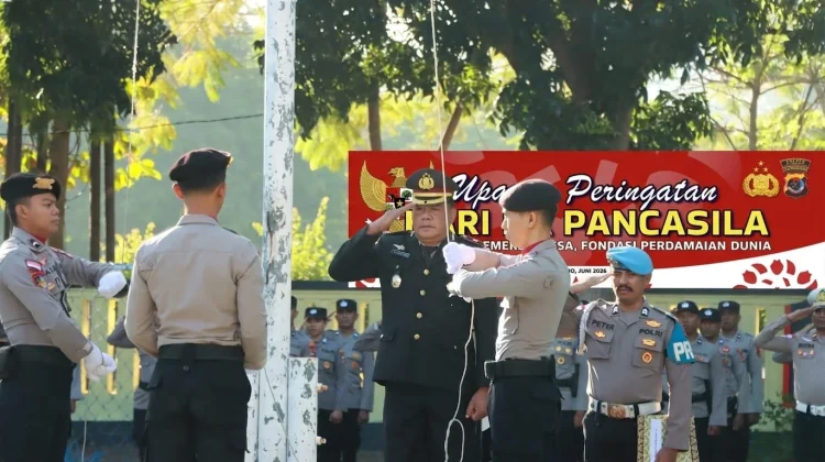 Peringati Hari Lahir Pancasila, Polres Mabar Teguhkan Semangat Kebangsaan
