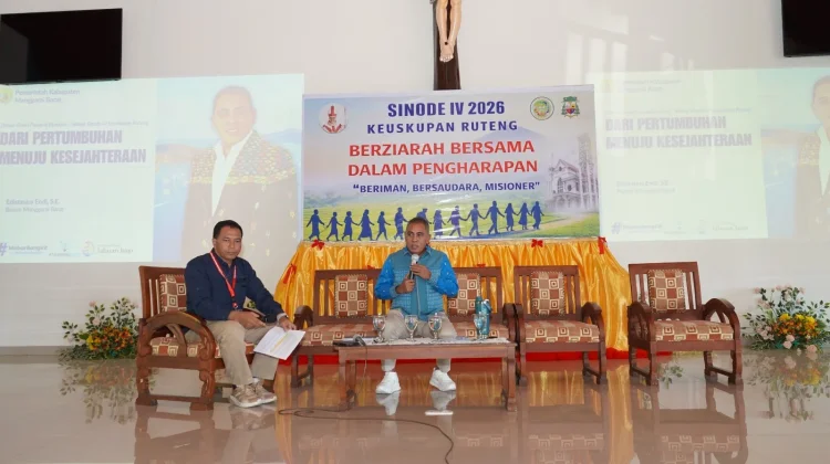 Bupati Manggarai Barat Luncurkan Program GEMA MABAR di Sinode IV Keuskupan Ruteng