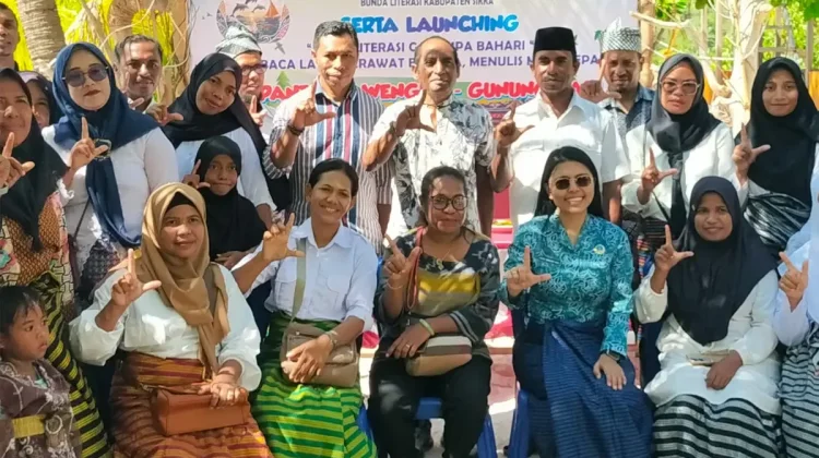 Cafe Literasi Galampa Bahari Perluas Akses Belajar Pesisir