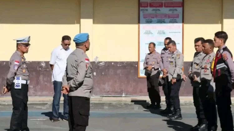 Propam Polres Ngada Gelar Gaktiblin Personel