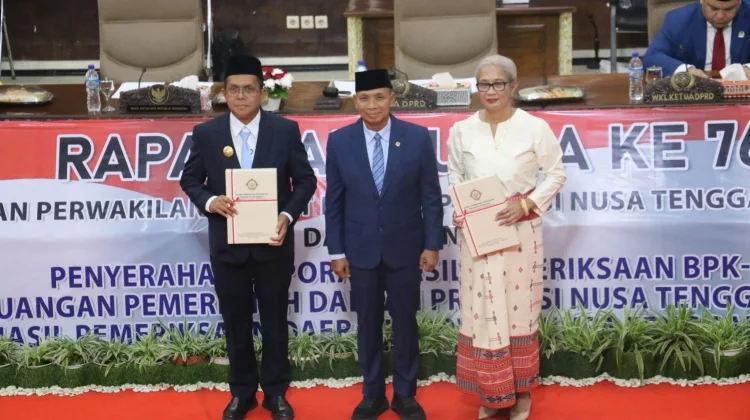 Pemprov NTT Raih Opini WTP Ke-11 Berturut-turut dari BPK RI