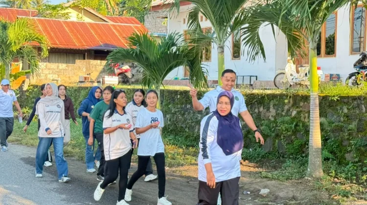 Jalan Santai Perkuat Soliditas Jajaran Lapas Ende di Akhir Pekan