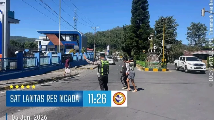 Satlantas Ngada Intensifkan Pengaturan Lalu Lintas
