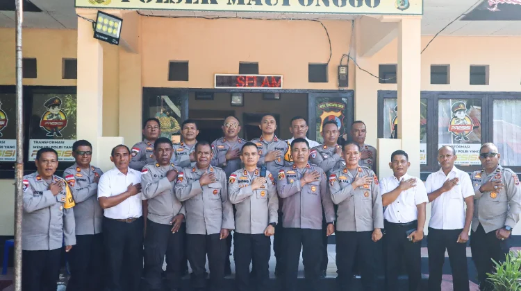 Polres Nagekeo Evaluasi Kinerja, Perkuat Strategi Jaga Keamanan Wilayah