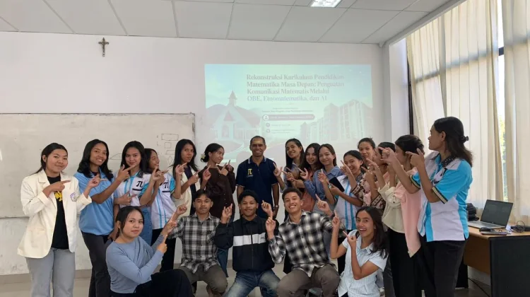 Siapkan Guru Matematika Abad 21: Prodi Matematika Unika Bedah Kurikulum OBE dan AI