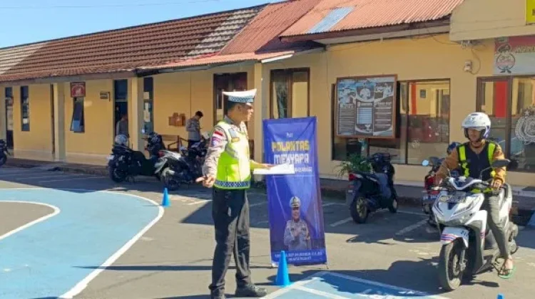 Polres Manggarai Latih Pemohon SIM C, Tingkatkan Keselamatan Berkendara