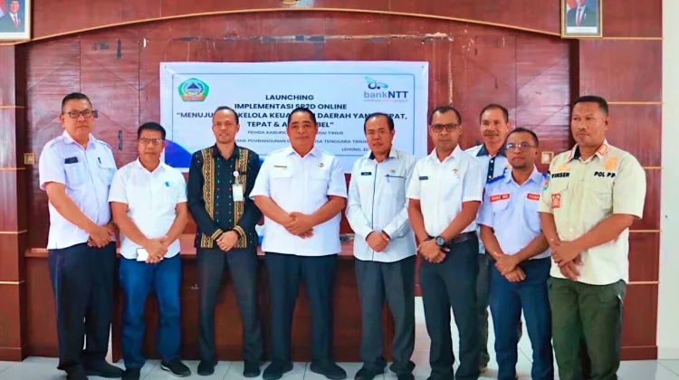 Pemkab Manggarai Timur Resmikan SP2D Online, Percepat Tata Kelola Keuangan