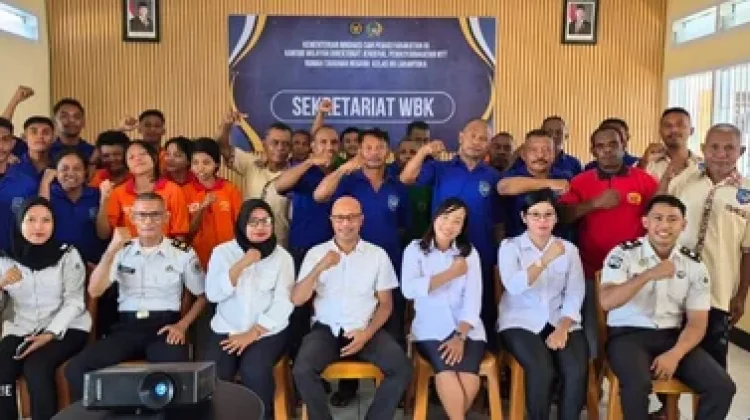 Rutan Larantuka Perkuat Sanitasi lewat Sosialisasi Bersama Dinkes