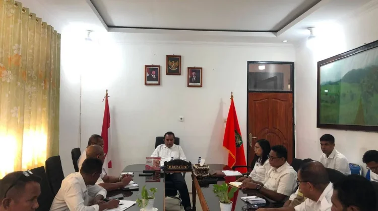 Bupati Flores Timur Matangkan Program Peternakan Sapi dan Ayam di Desa Lamatutu