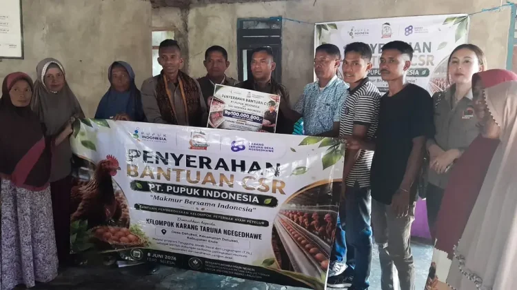 Pupuk Indonesia Dukung Peternak Ayam Petelur di Ende