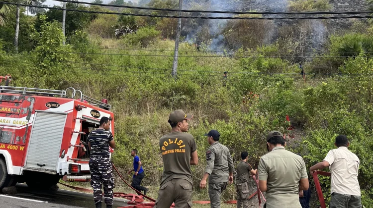 Cegah Kebakaran Lahan, Damkar Manggarai Barat Minta Warga Tingkatkan Kewaspadaan