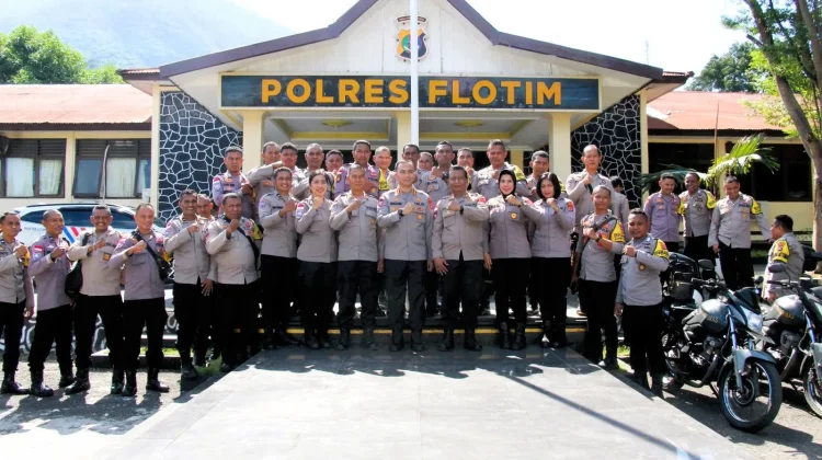 Dirbinmas Polda NTT Perkuat Kapasitas Bhabinkamtibmas Flores Timur