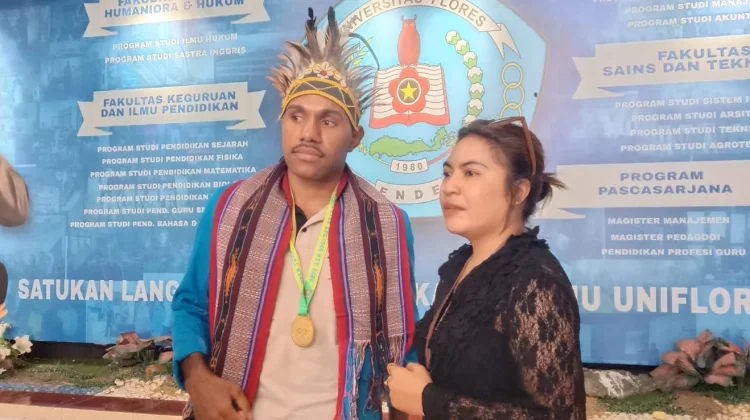 UKM Boxing Uniflor Cetak Juara, Kison Kogoya Bidik Prestasi Internasional