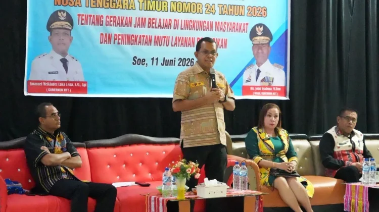 Gubernur Melki Soroti TKA NTT yang Masih Tiga Terbawah Nasional