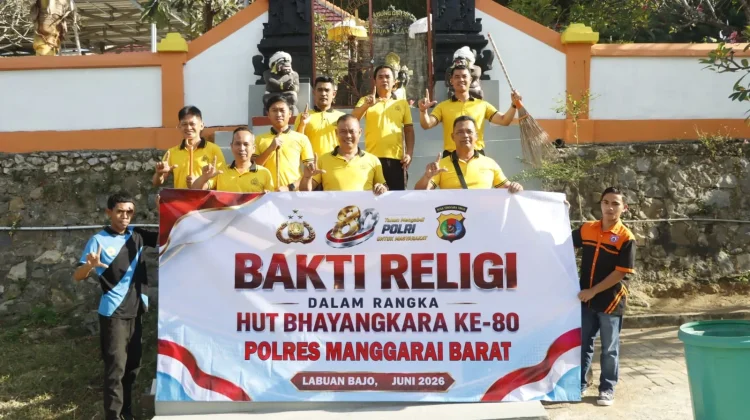 Sambut Hari Bhayangkara ke-80, Polres Mabar Hadirkan Aksi Nyata di Rumah Ibadah