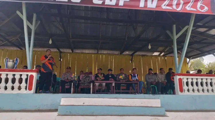 Turnamen Turbo Cup IV Dibuka, Polres Ngada Imbau Junjung Sportivitas