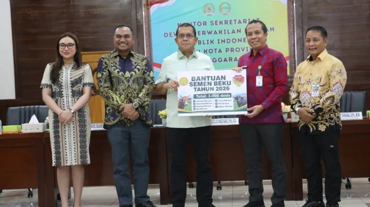 NTT Terima 3.000 Dosis Semen Beku Sapi Unggul dari Kementerian Pertanian
