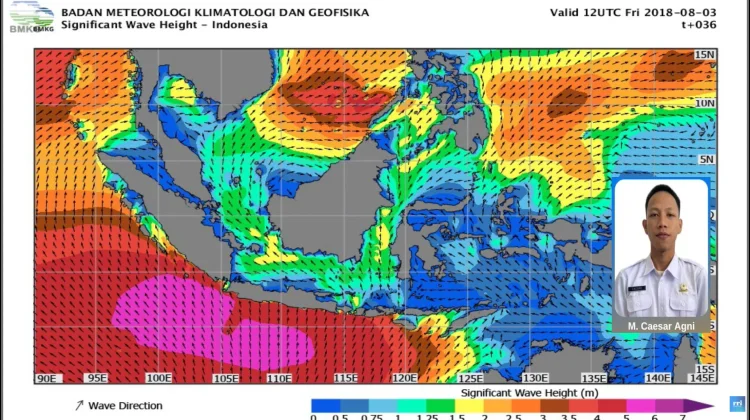 BMKG NTT Peringatkan Gelombang Laut Hingga Dua Meter